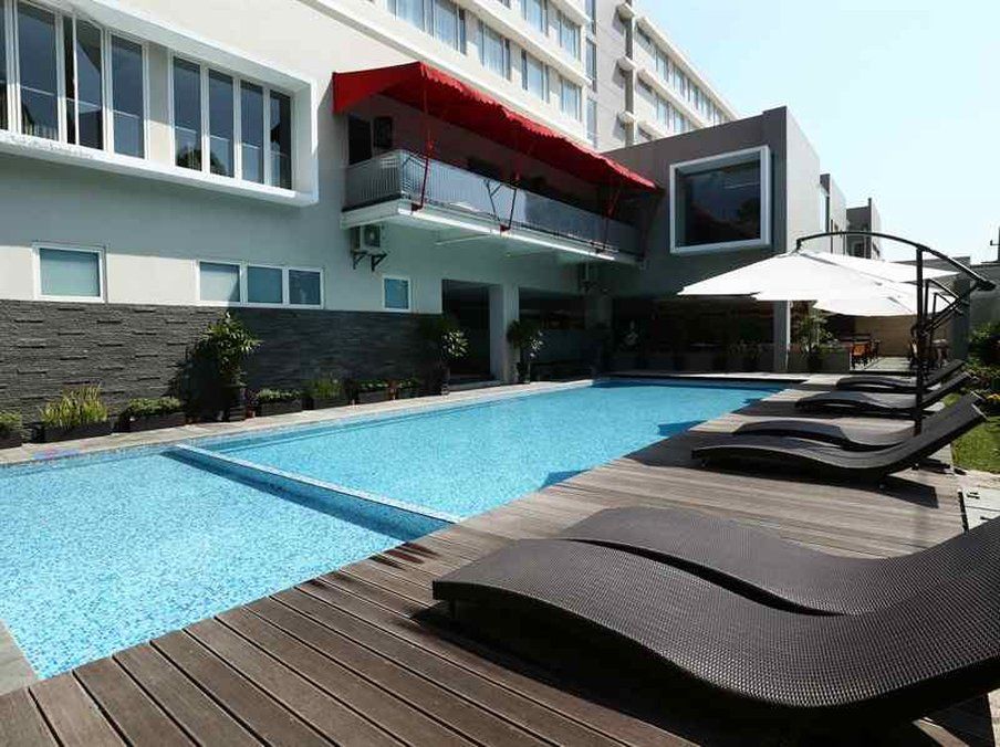 Grand Cakra Hotel Malang Esterno foto